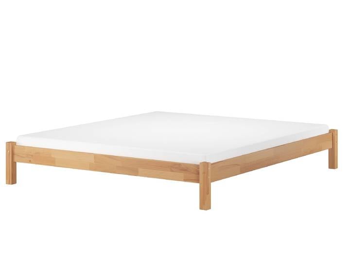 Doppelbett Massivholz Kingsize-Bett Buche Überlang 180 cm x 220 cm