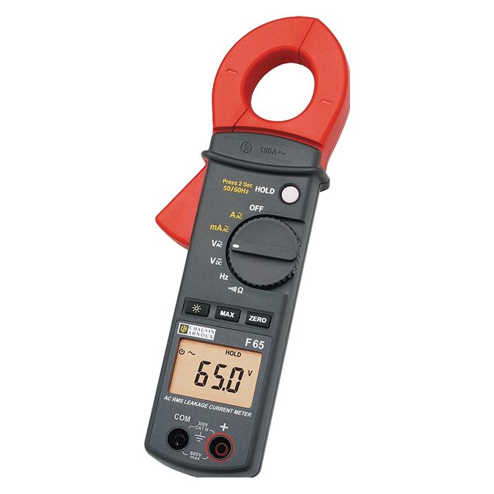 Chauvin Arnoux Stromzange digital F65 Kalibri (CAT III 600V, Zangenstrommesser) (P01120761)