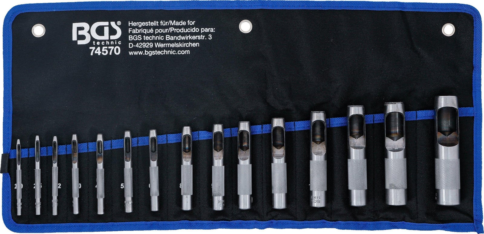 BGS technic set van ponsen, 1585 mm