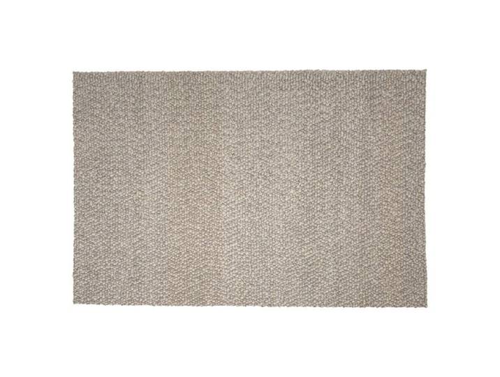 MACABANE QUENTIN - Tapis rectangulaire 160x230cm en laine bouclée taupe QUENTIN