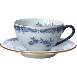 Rörstrand, Tasse, Ostindia Kaffeetasse Ober und Untertasse (160 ml, 1x)