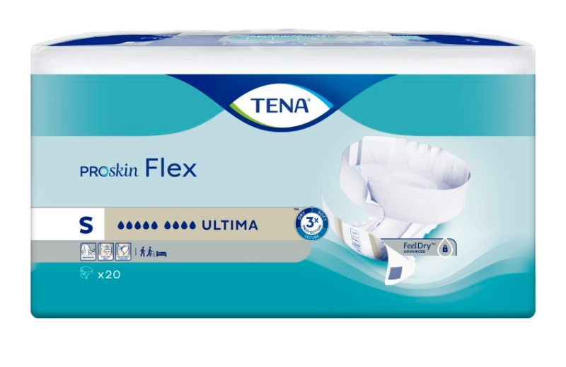 Tena Proskin Flex Ultima Small - 6 paquets de 20 protections