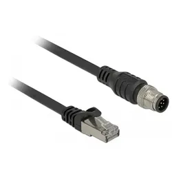 DeLOCK 84922 Netzwerkkabel Schwarz 1 m Cat5e S/FTP (S-STP)