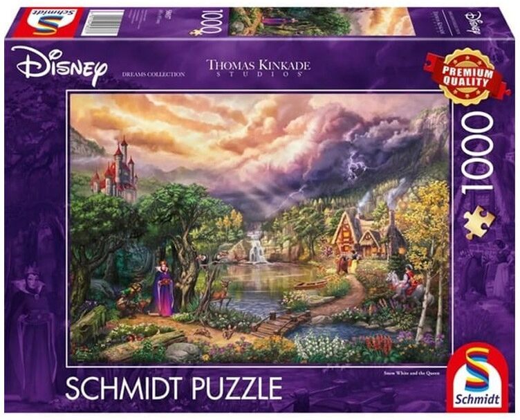 Puzzle 1000 pcs Disney, Snow White and the Queen - Puzzles Schmidt