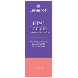 LANSINOH HPA Lanolin klimaneutral Salbe 40 ml