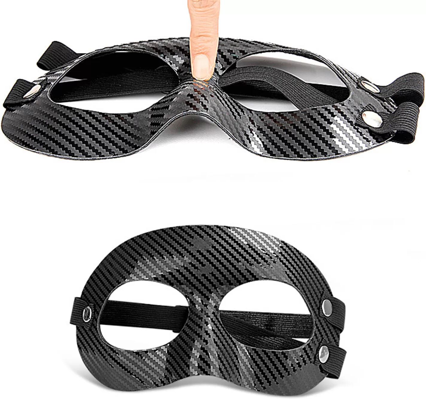 INF Schwarze Schutzmaske für den Sport