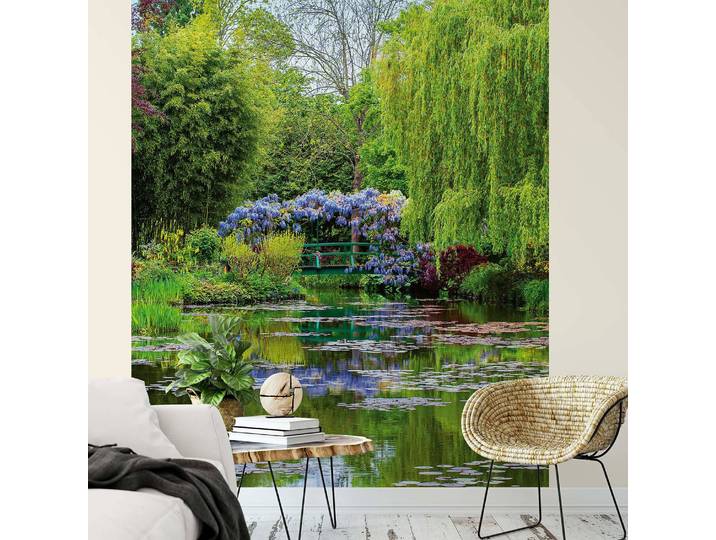 Fototapete See Wald Natur Garten 1 x 2cm