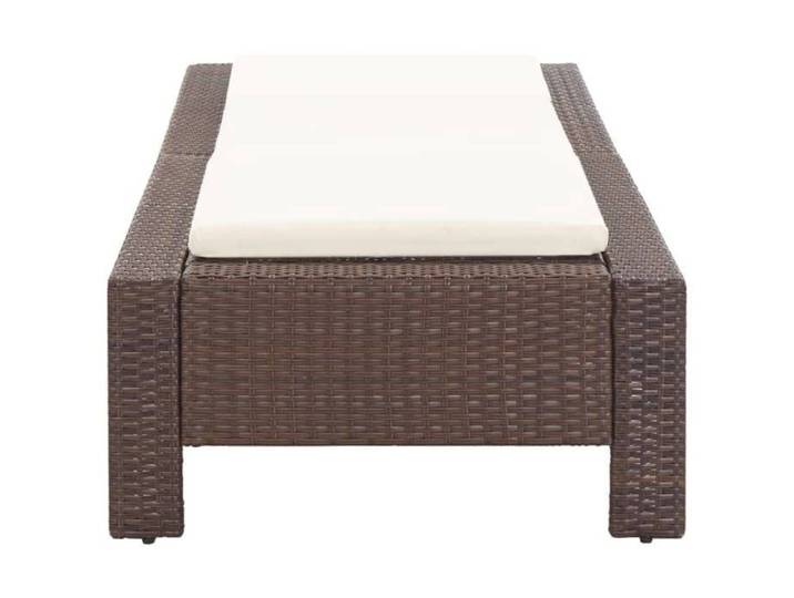 JLL*TOP - Transat avec coussin - Marron Résine tressée LLL1347
