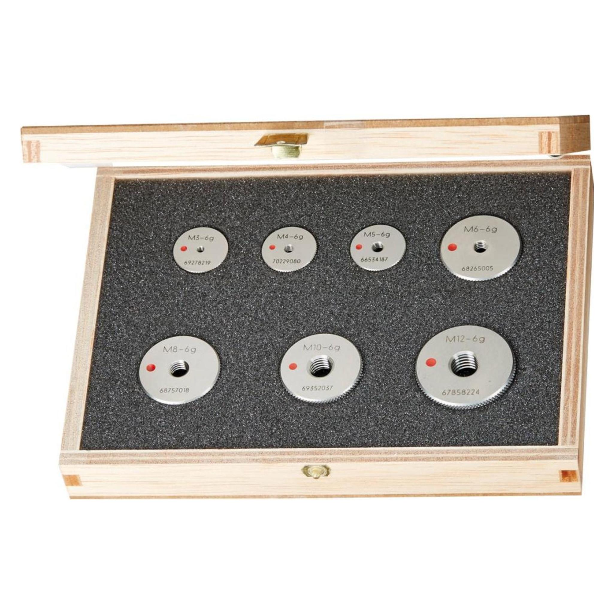 Jbo Ausschuss-Lehrring M3-M12 im Holzkasten BOSS (4046122656875)