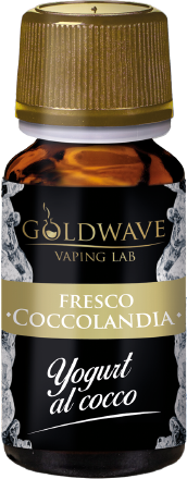 Goldwave Coccolandia Aroma Concentrato 10ml Yogurt Cocco Ghiaccio