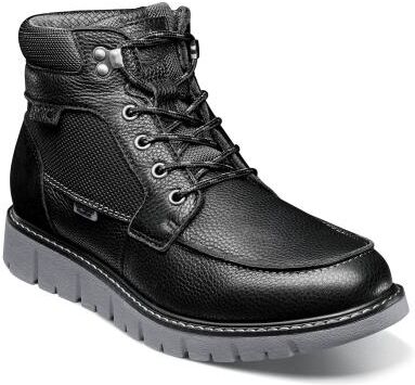 Nunn Bush Karnak Moc Toe Lace Up Boot - Mens 13 Black Boot W