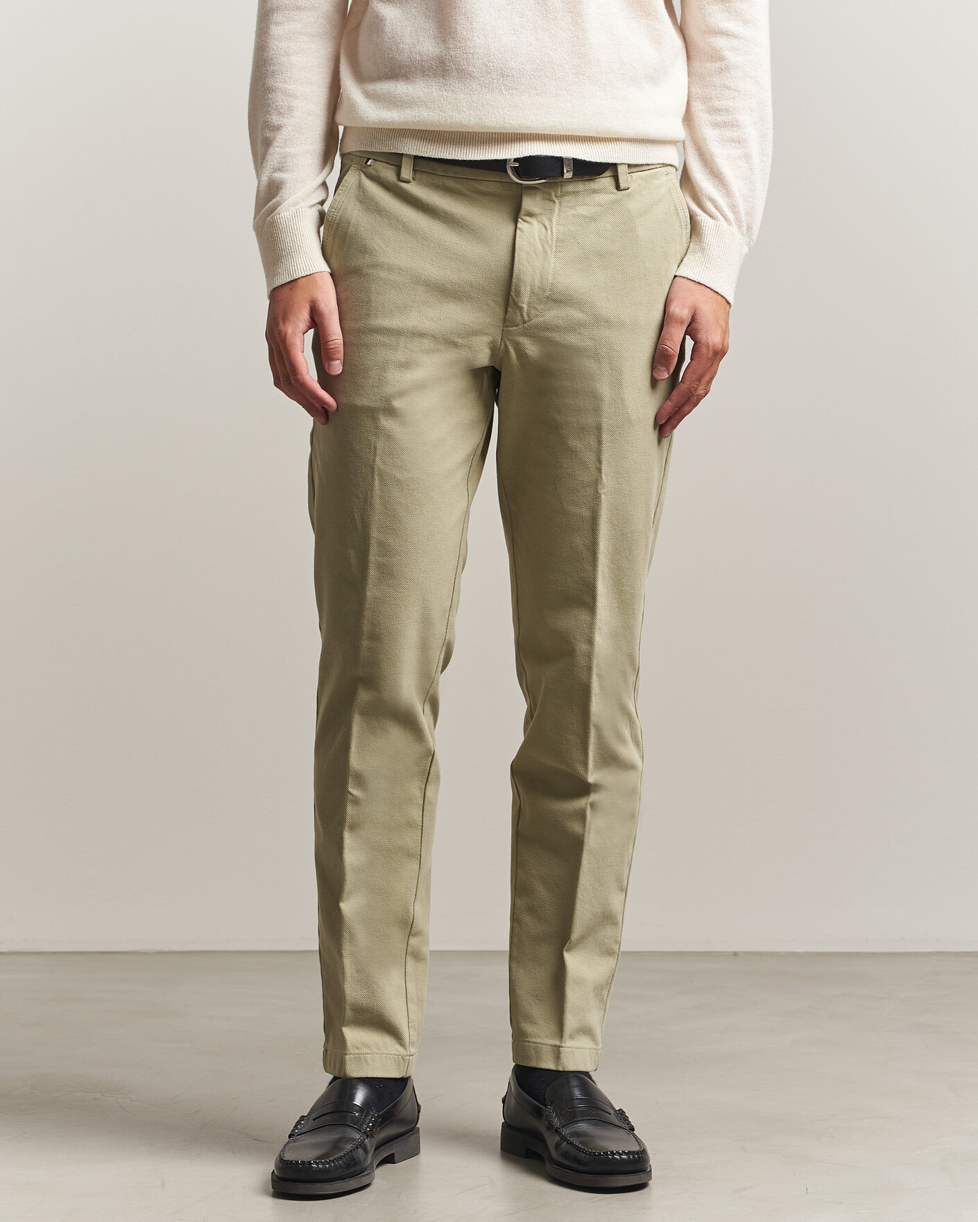 Boss BLACK Kaiton Structured Chinos Sage men W33L32 Grøn
