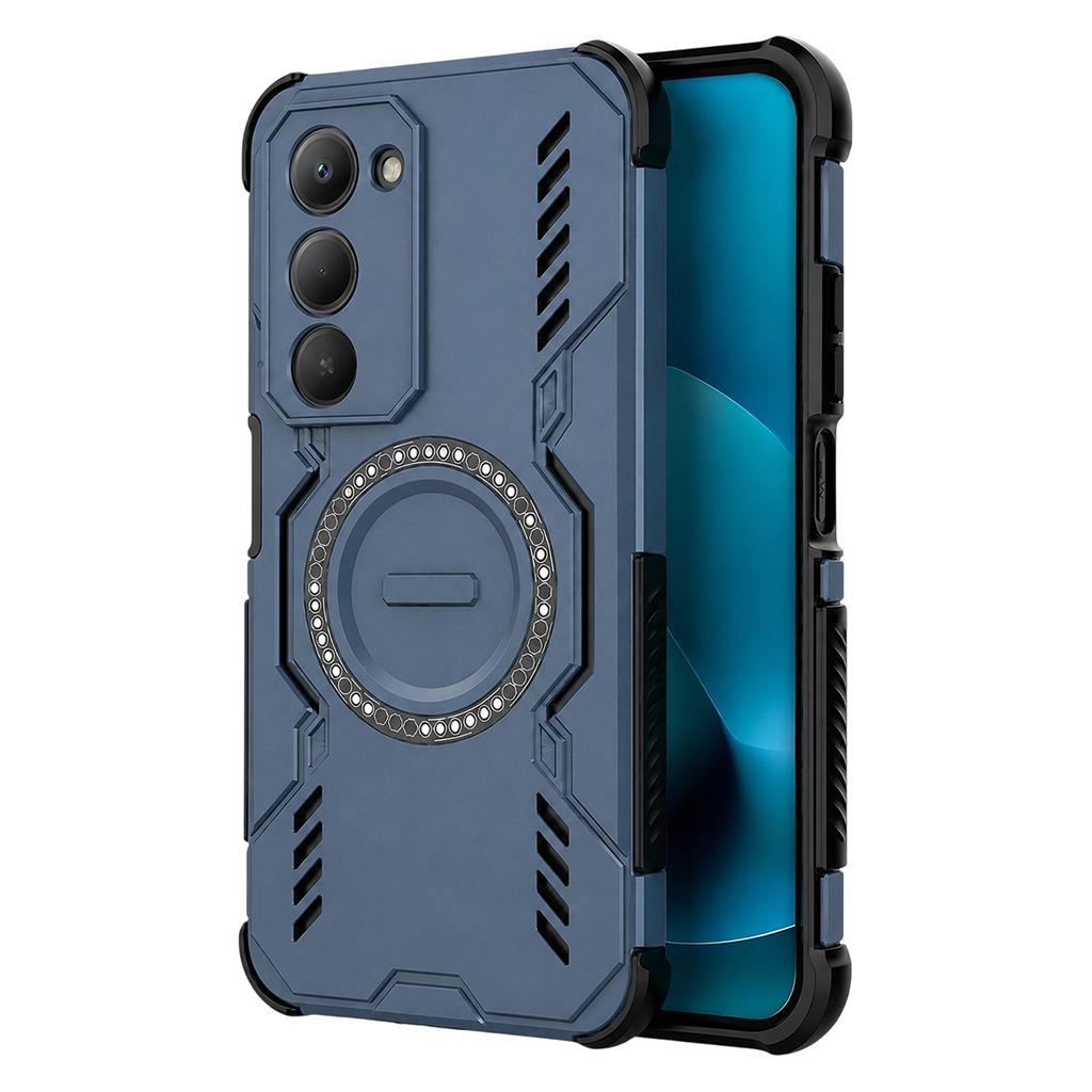 Techsuit - ArmorMag Case - Xiaomi Redmi 15 4G / Redmi 15 5G - Blue (Xiaomi Redmi 15 5G, Xiaomi Redmi 15C 4G) (62072162)