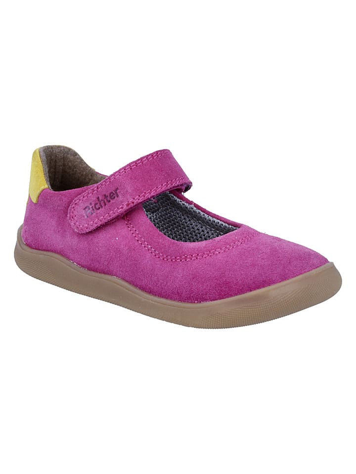 Richter Shoes Leder-Barfußschuhe "Samy" in Lila - 26