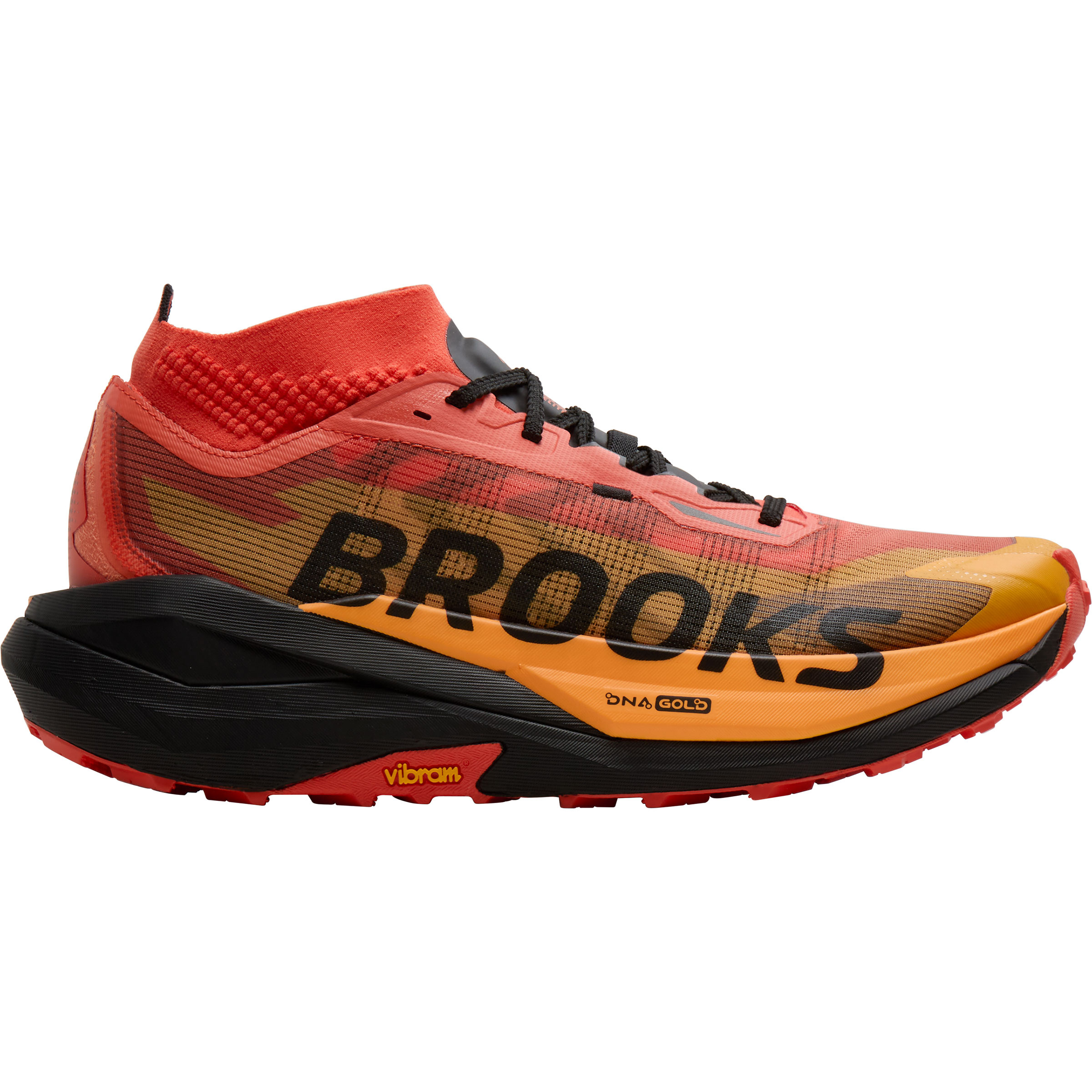 Brooks Cascadia Elite Trailrunningschuhe rot Größe 38.5 Trailrunning Atmungsaktiv