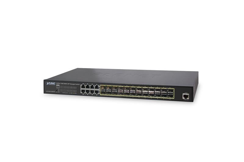Planet GS-5220-16S8CR Managed 24-poorts Switch