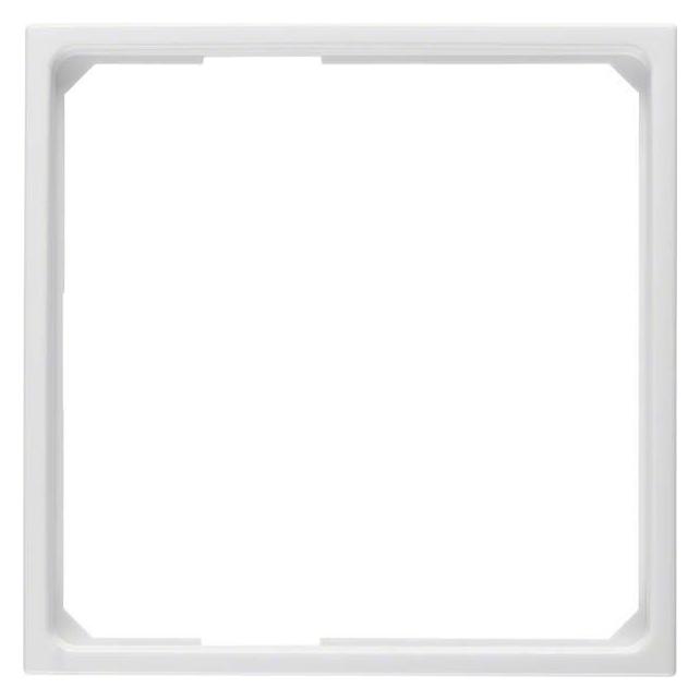 Berker S1 Adapterring für 11099089 Zentralstück 50x50 polarweiss glänzend (11099089)