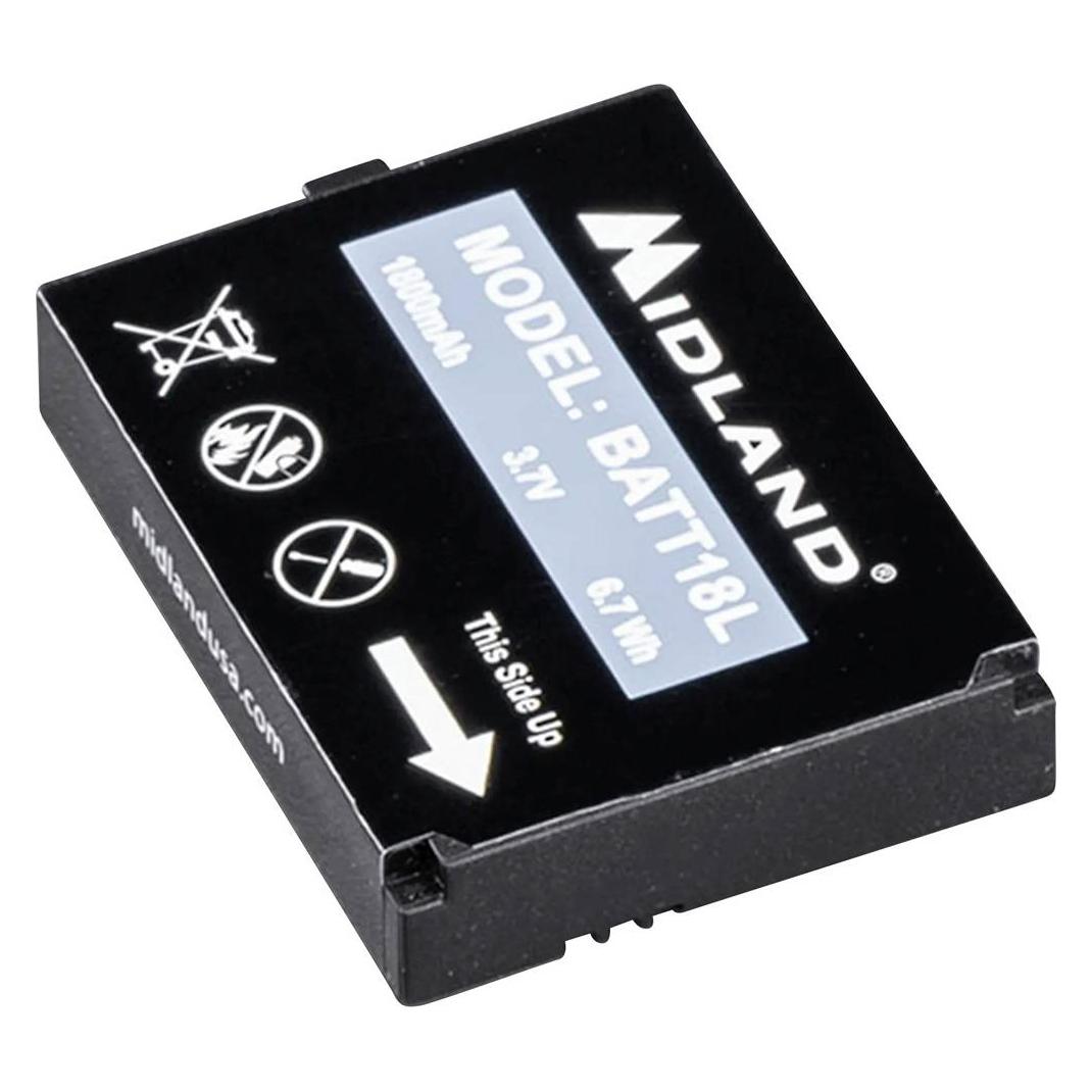 Midland Ersatzakku Akkupack 1800 mAh für BR 180 Funkgeräte C1628 (C1628)