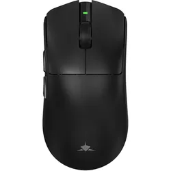 White Shark AGAMEMNON WGM-9012, Schwarz (Kabelgebunden, Kabellos), Maus, Schwarz