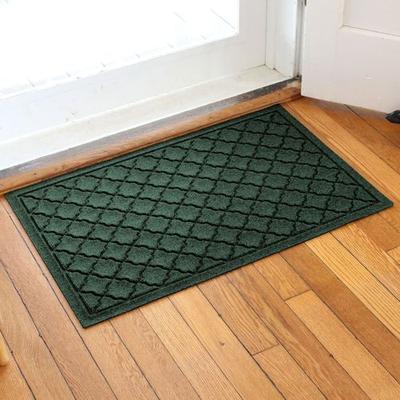 Bungalow Dba Matterly Cordova Doormat 35 x 23, 35 x 23, Dark Green