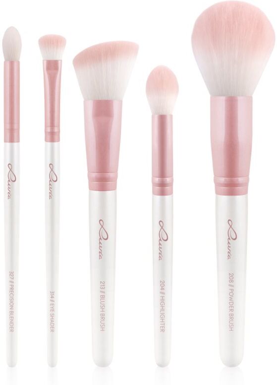 Luvia Cosmetics Daily Essentials kit de pinceaux avec étui Candy