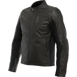 Dainese Istrice perforierte Motorrad Lederjacke 46