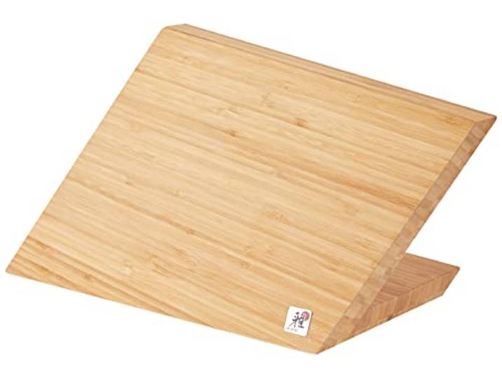 MIYABI Bloc de couteaux vide\, Bois de bambou\, 42\,5 x 20\,5 x 23 cm