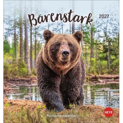 Bärenstark Postkartenkalender 2027