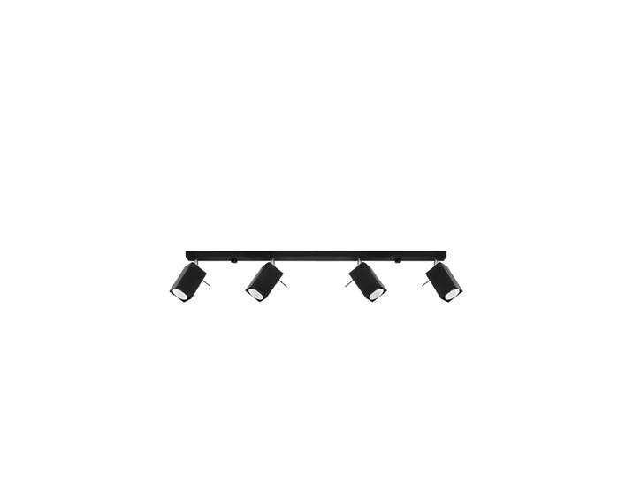 Design Deckenlampe „Merida“ 4-flammig Schwarz Sollux Lighting