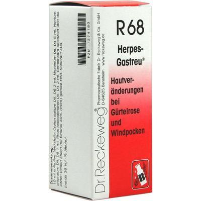 Dr.RECKEWEG & Co. GmbH HERPES-GASTREU R68 Tropfen zum Einnehmen 50 ml 01374180