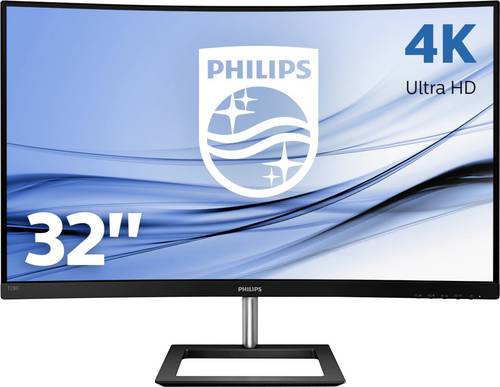 Philips Monitore 328E1CA LCD-Monitor EEK G (A - G) 81.3cm (32 Zoll) 3840 x 2160 Pixel 16:9 4 ms Audio-Line-out VA LED