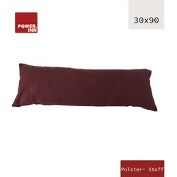 POWER INN® Kissenbezug Polsterstoff | 30 x 90cm | Aubergine