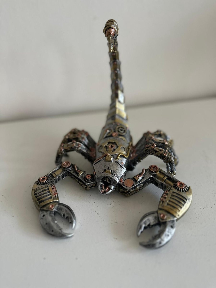Goodyz Steampunk Collectie Reptiel Schorpioen 21 cm lang