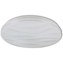 Deckenleuchte Deckenlampe Wohnzimmerleuchte App Dimmer Fernbedienung LED D 38 cm