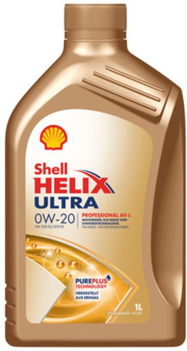 Motoröl SHELL 550068492 Helix Professional Ultra AV-L 0W20 5L