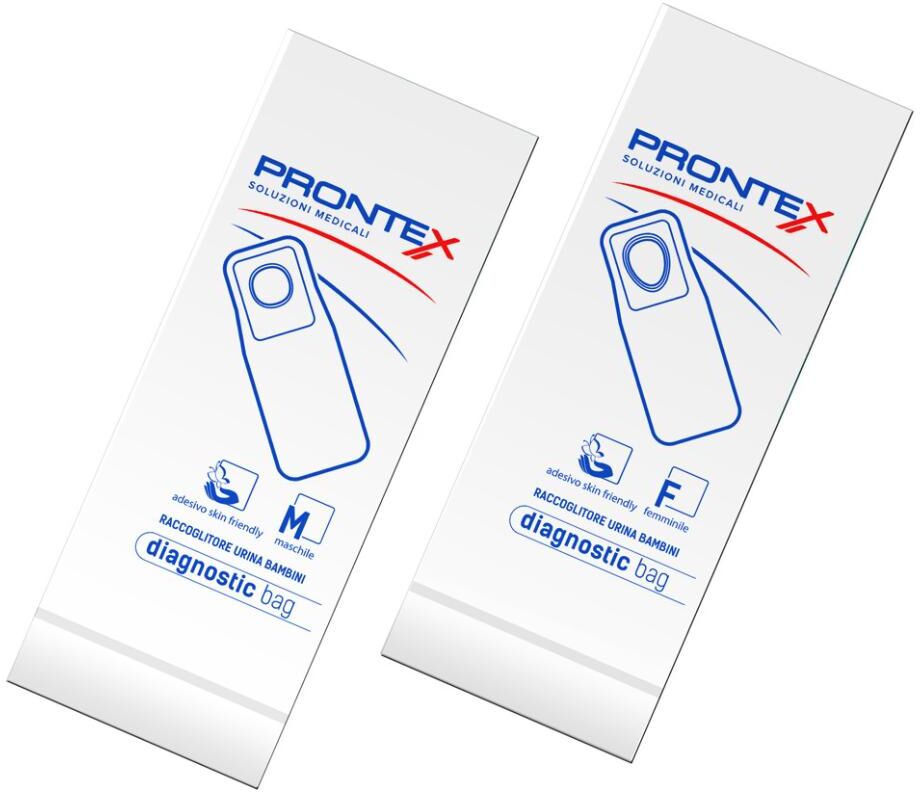 SAFETY SpA Prontex Diagnostic Bag Borsa Sterile Maschile - Sacchetto per Raccolta Urine Bambini