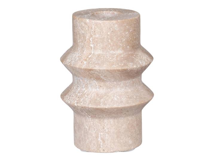 Kerzenhalter, Beige, Stein, 10 cm, zum Stellen, Dekoration, Kerzen & Kerzenhalter, Kerzenständer