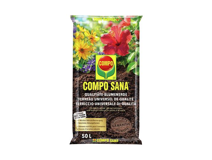 Compo Sana Qualitäts-Blumenerde 50 l