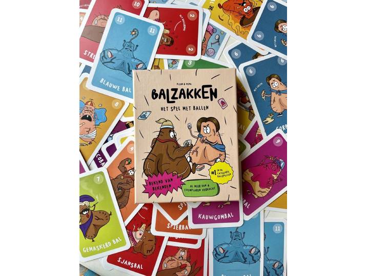Balzakken - Hilarisch Partyspel - Brutaal Kaartspel - Cadeau voor Studenten & Vrienden & Familie