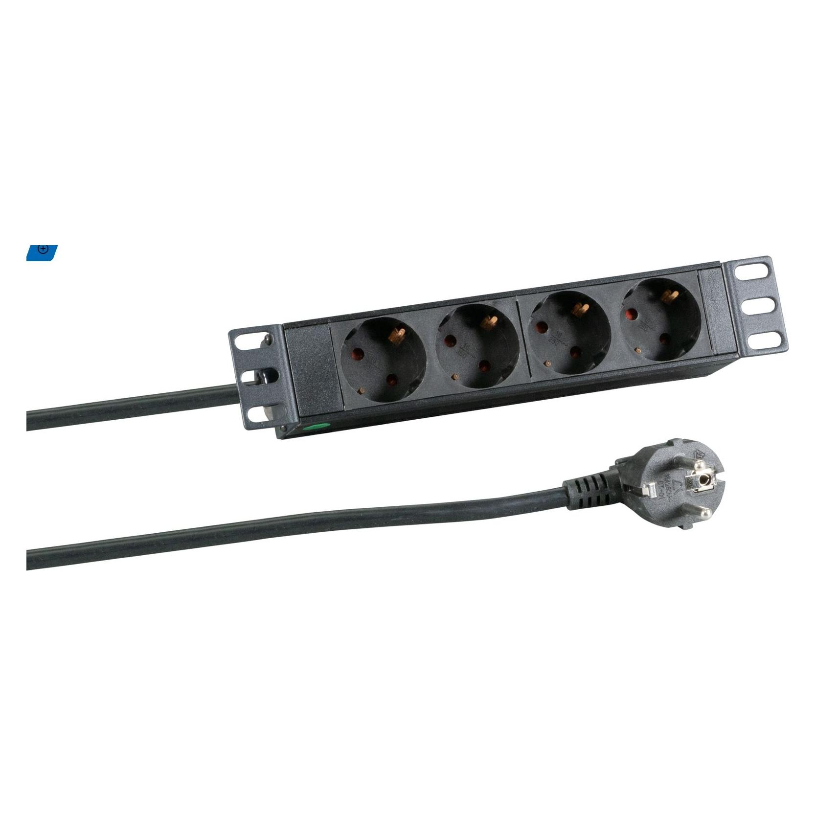 EFB Elektronik Steckdosenleiste (4x, CEE 7/3, 2 m) (ek631de.10)