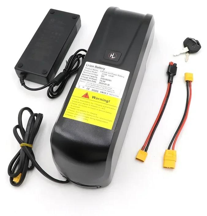 E-Bike-Akku - Lithiumakku - 48 V - 20 Ah - 21700-Zellen - 35 A BMS - Für 0-1600-W-Motoren - RoHS