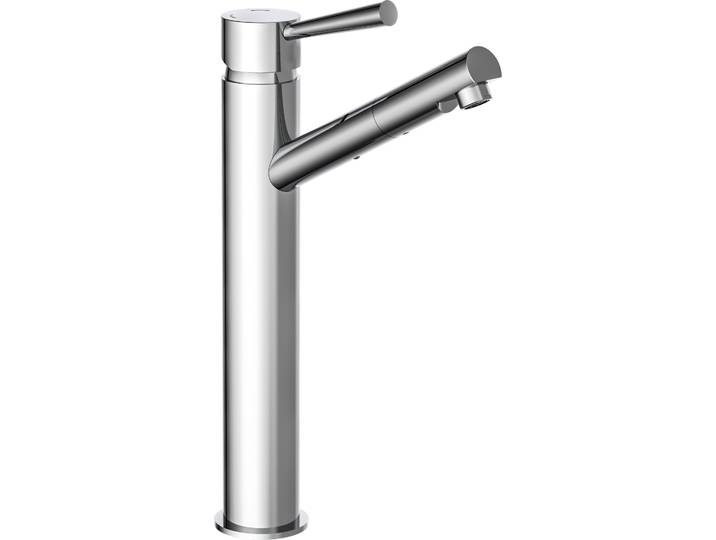 SCHÜTTE Waschtischarmatur CORNWALL, Design Wasserhahn Bad für Aufsatz-Waschbecken, Chrom