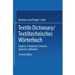 Textile Dictionary / Textiltechnisches Wörterbuch, Sachbücher