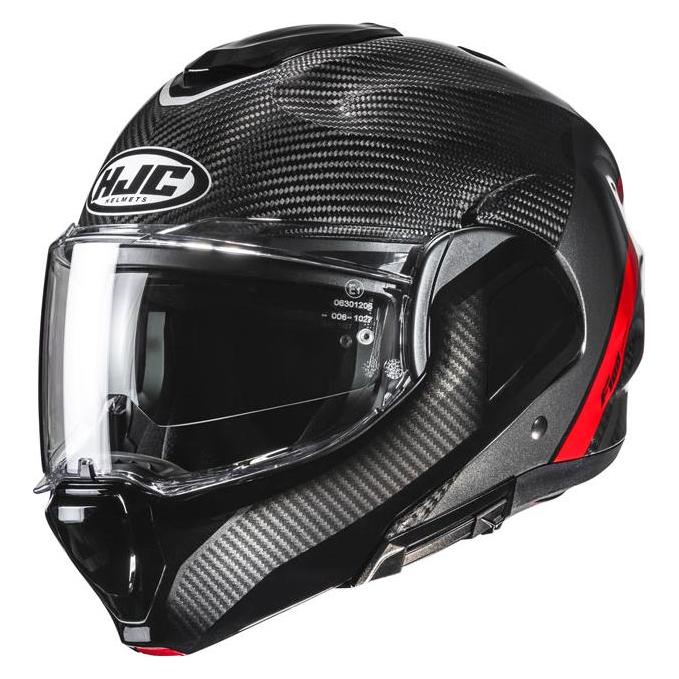 HJC F100 Carbon Stan Motorradhelm (M, 57 - 58 cm) (107H64.91-4)