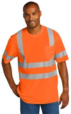 CornerStone CS202 ANSI 107 Class 3 Mesh Top in Safety Orange size 2XL   Polyester