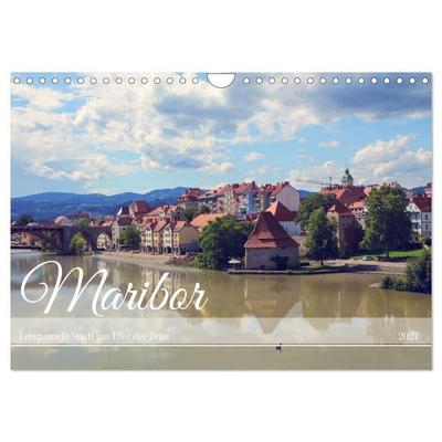Maribor - Entspannde Stadt am Ufer der Drau (Wandkalender 2027 DIN A4 quer), CALVENDO Monatskalender