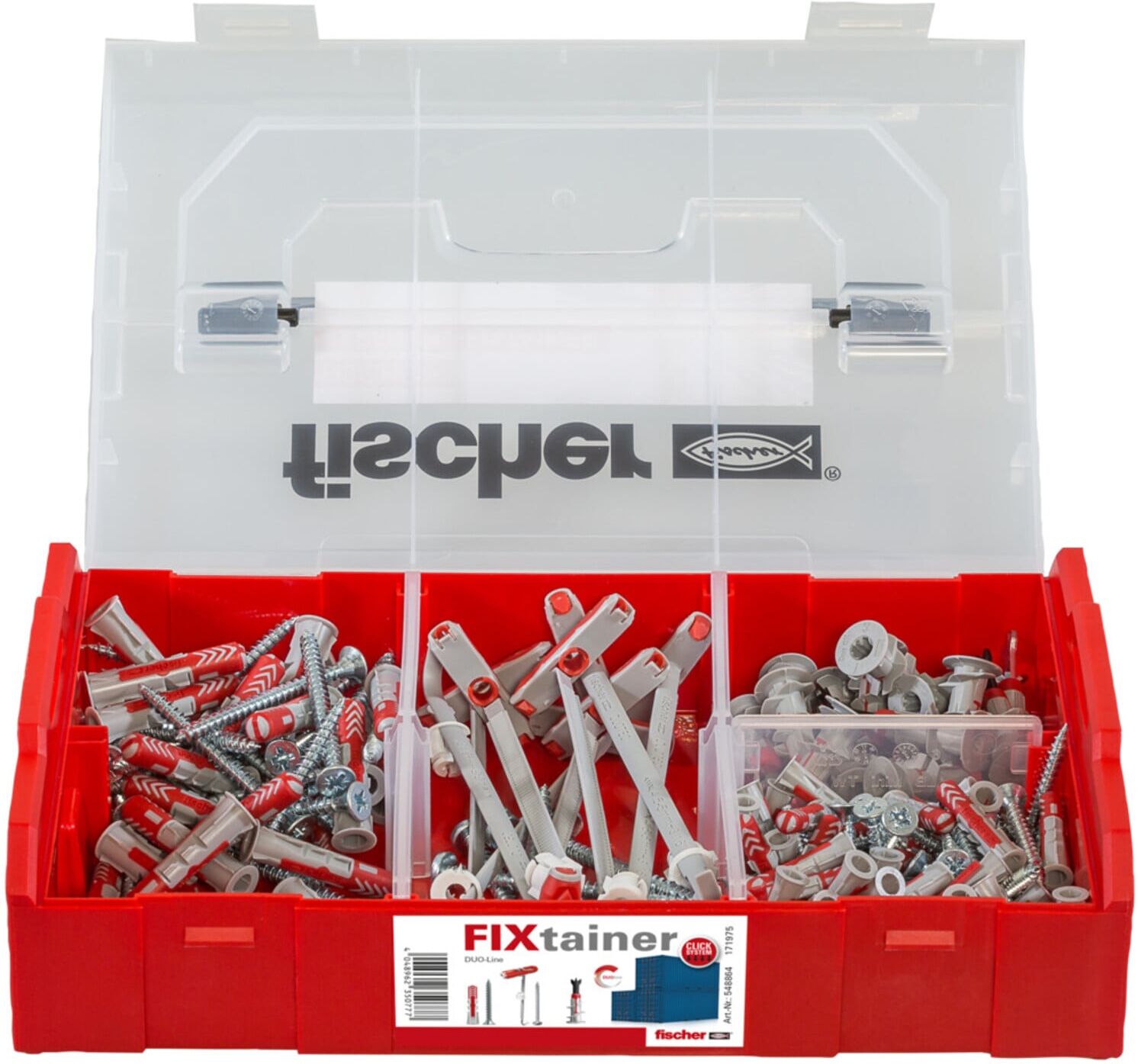 fischer FIXtainer - DuoPower + S (210) NV (548864)