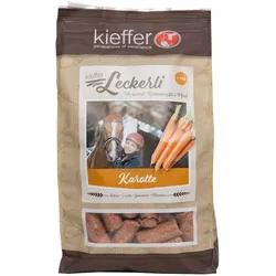 Kieffer Leckerli Karotte - natürlicher Leckerbissen für Pferde - 1 kg