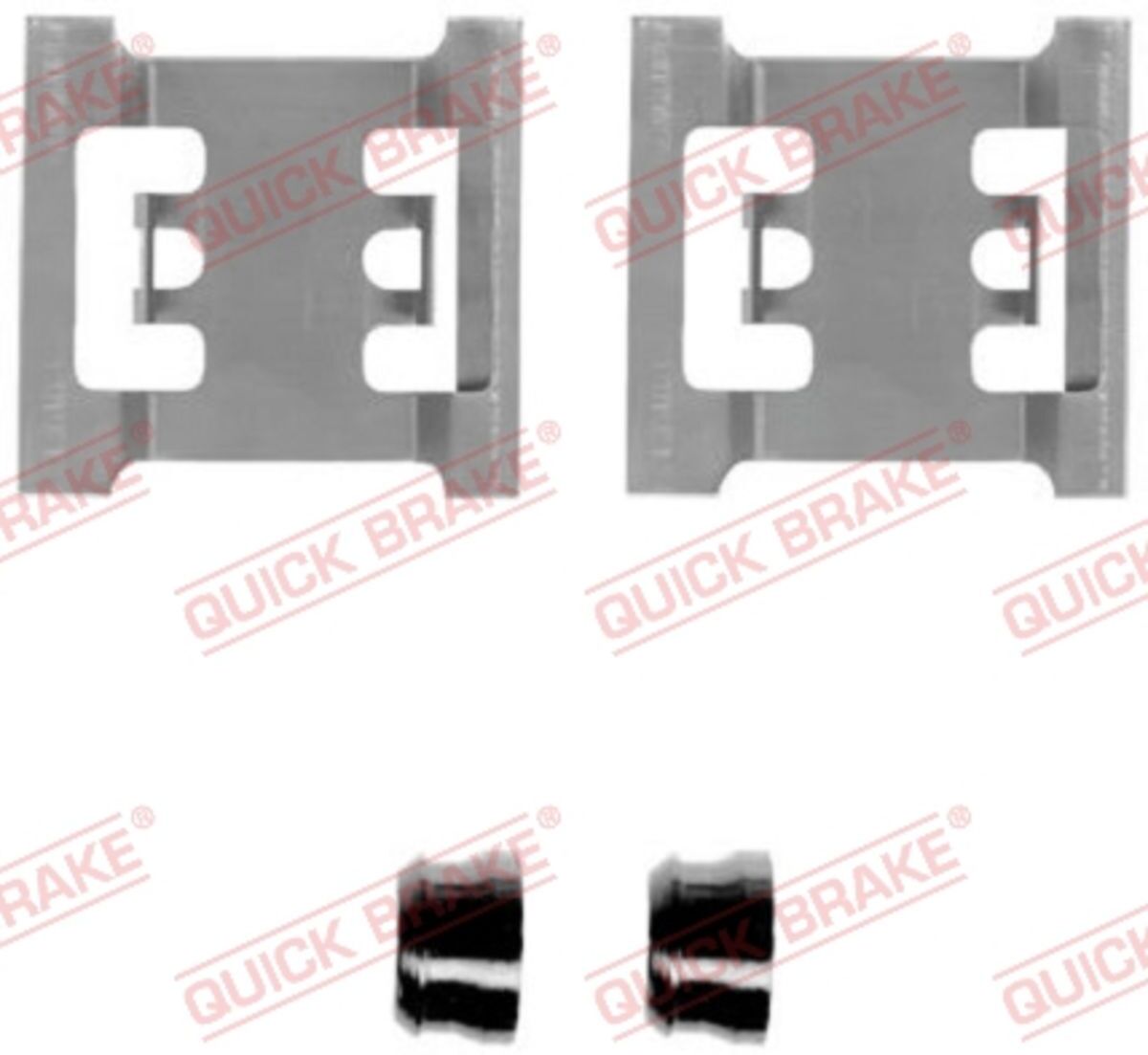 Zubehörsatz, Scheibenbremsbelag QUICK BRAKE 109-1145