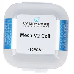 VandyVape M V2 RDA Coils 10er Pack SS316L M.